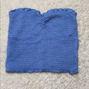 M blue crop top from Urban